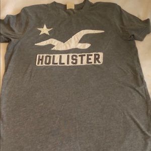 Hollister Grey Short Sleeve Tee